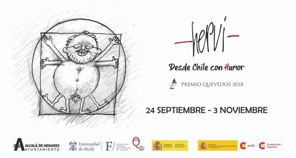 Exposición: “Hervi, desde Chile con humor” en Alcalá de Henares